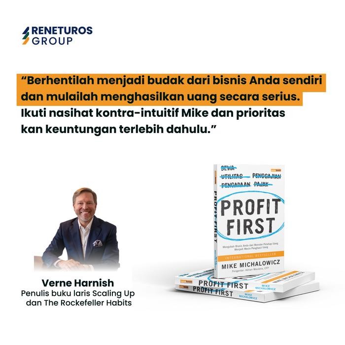 

SALE RENEBOOK BUKU BISNIS PROFIT FIRST : MENGUBAH BISNIS ANDA DARI MONSTER PEMAKAN UANG MENJADI