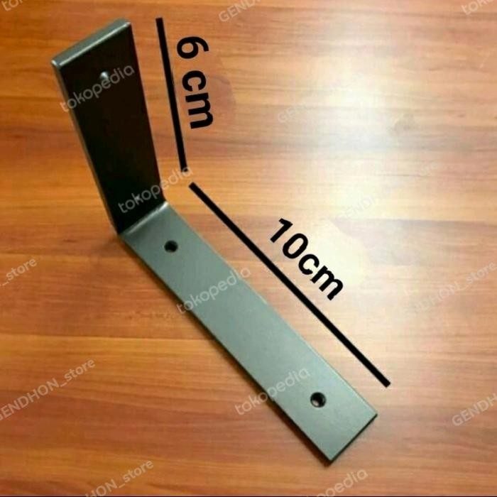 PREMIUM siku rak dinding / siku besi / rak siku dinding