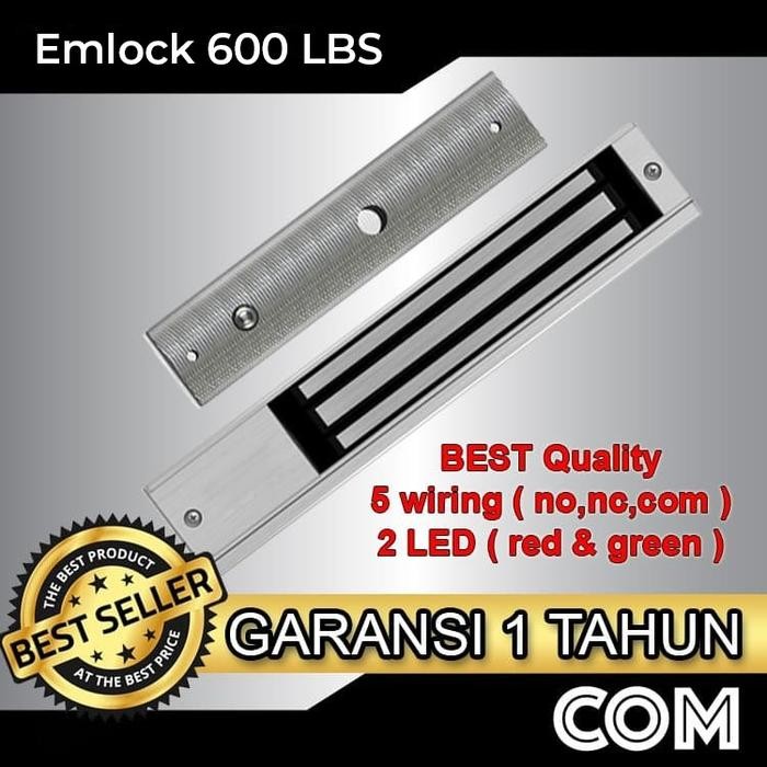 Emlock Magnetic Lock door Emlock 600LBS with LED