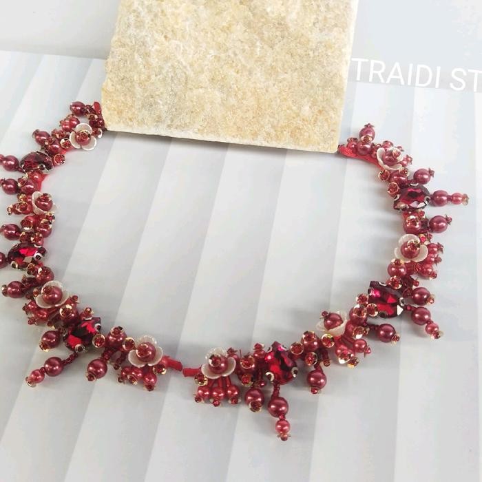 Payet rangkai payet mutiara Payet jepang Payet crystal kaca Tali