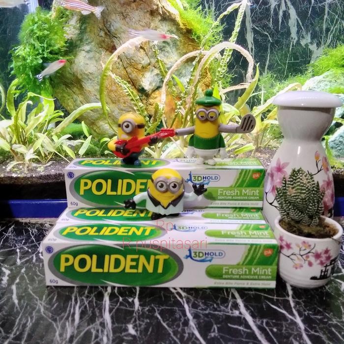 lem gigi palsu dan gusi polident 60 gr fresh mint