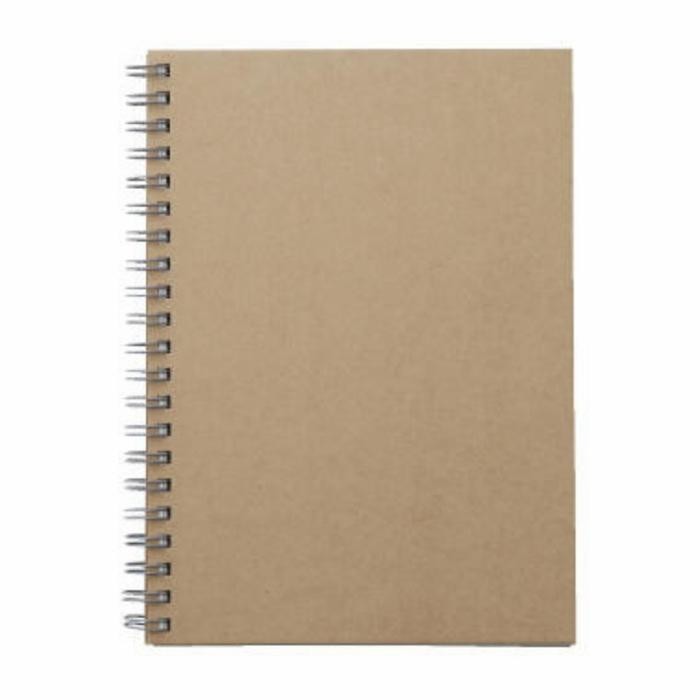 

Muji Double Ring Note Plain 80Sheet B5/A5/A6/B6 Buku Polos #Gratisongkir