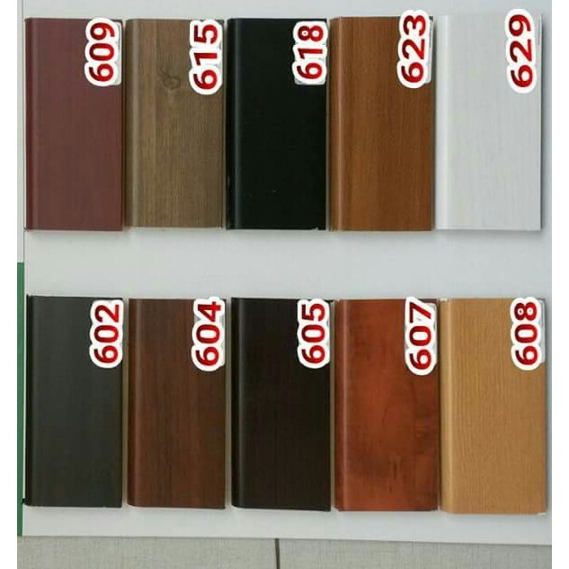 Plint/Skirting/List Dinding Aksesoris Lantai Vinyl, SPC & Parket - Plint, Stepnosing & End Profile