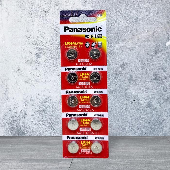 New Baterai Panasonic LR44 Original