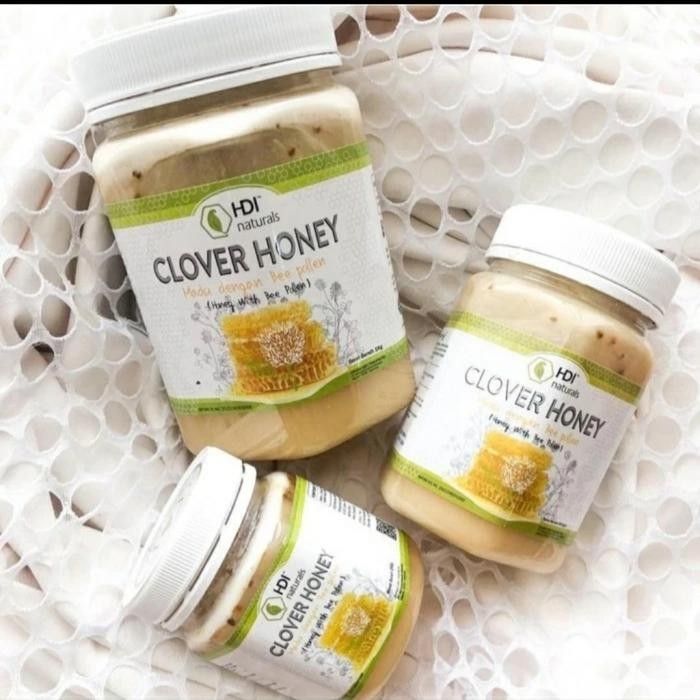 

Honey CLOVER madu ukuran 1kg & 250gr dari bunga clover