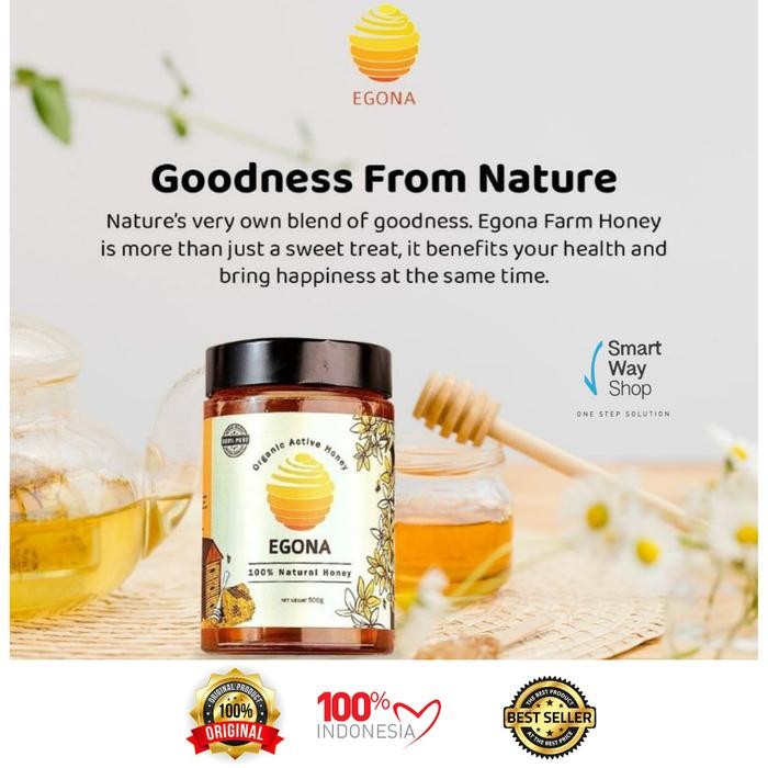 

Madu EGONA Honey 100% Madu ASLI 500 Gram ORI Indonesia