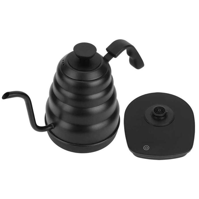 Kettle Leher Angsa Elektrik 800Ml Pengatur Suhu Gooseneck Electric