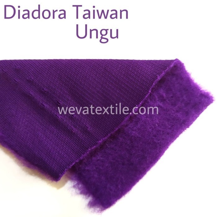 Bahan Kain Diadoraa Taiwan Kain Jaket & Celana Olahraga Ungu