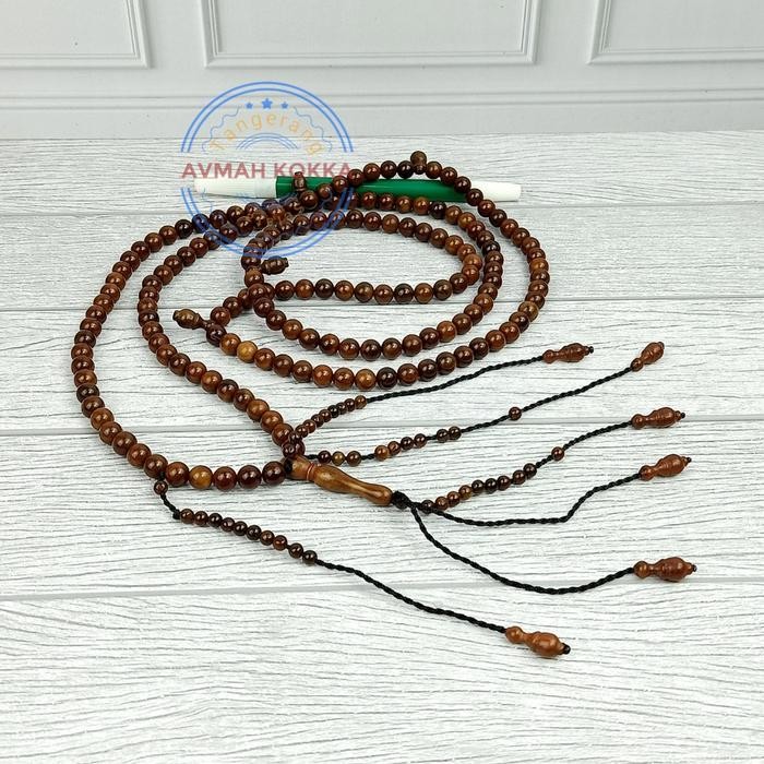TASBIH kokka TIJANI 165 BUTIR PALUNG 5 kauka kaokah kokkah