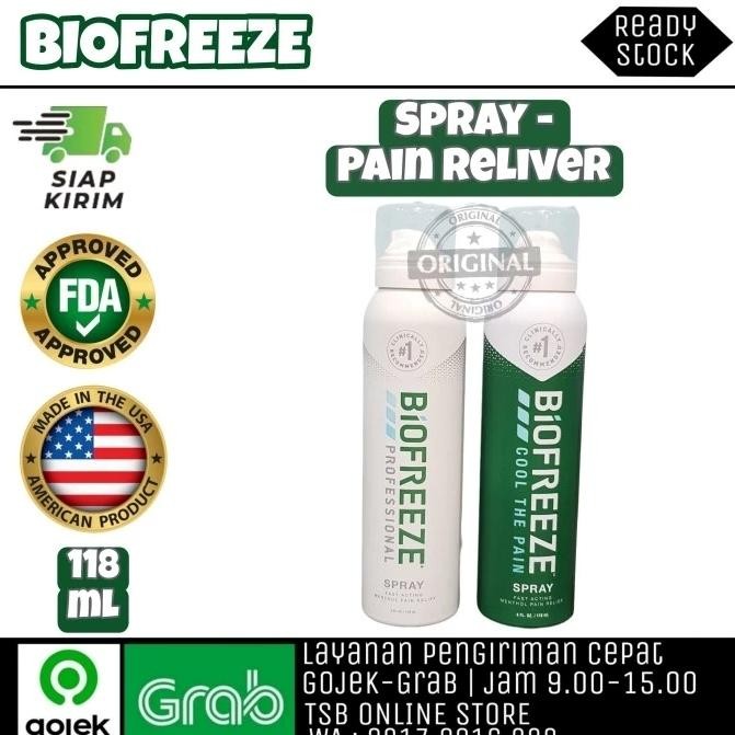 BIOFREEZE SPRAY PAIN RELIEF- ORIGINAL