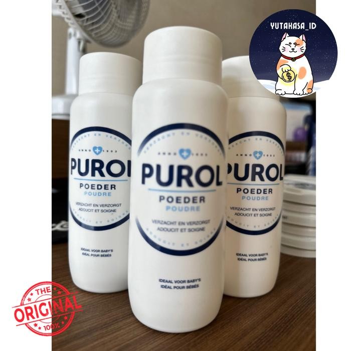 Purol Poeder / Powder / Bedak Bayi / Anak / Dewasa 100Gr 100%Ori Blnda