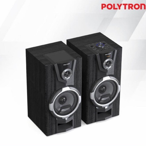 POLYTRON Active Speaker PAS 8F12 8 Inch fitur Multimedia Input dan 3 Band Digital Tone Control Bass