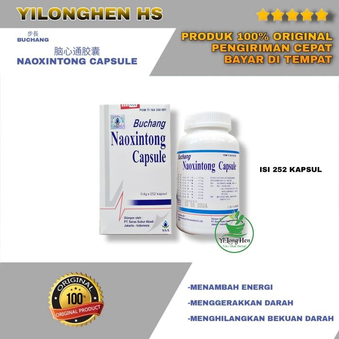 

Buchang Naoxintong Capsule Isi 252 Bu Chang Nao Xin Tong Kapsul Botol