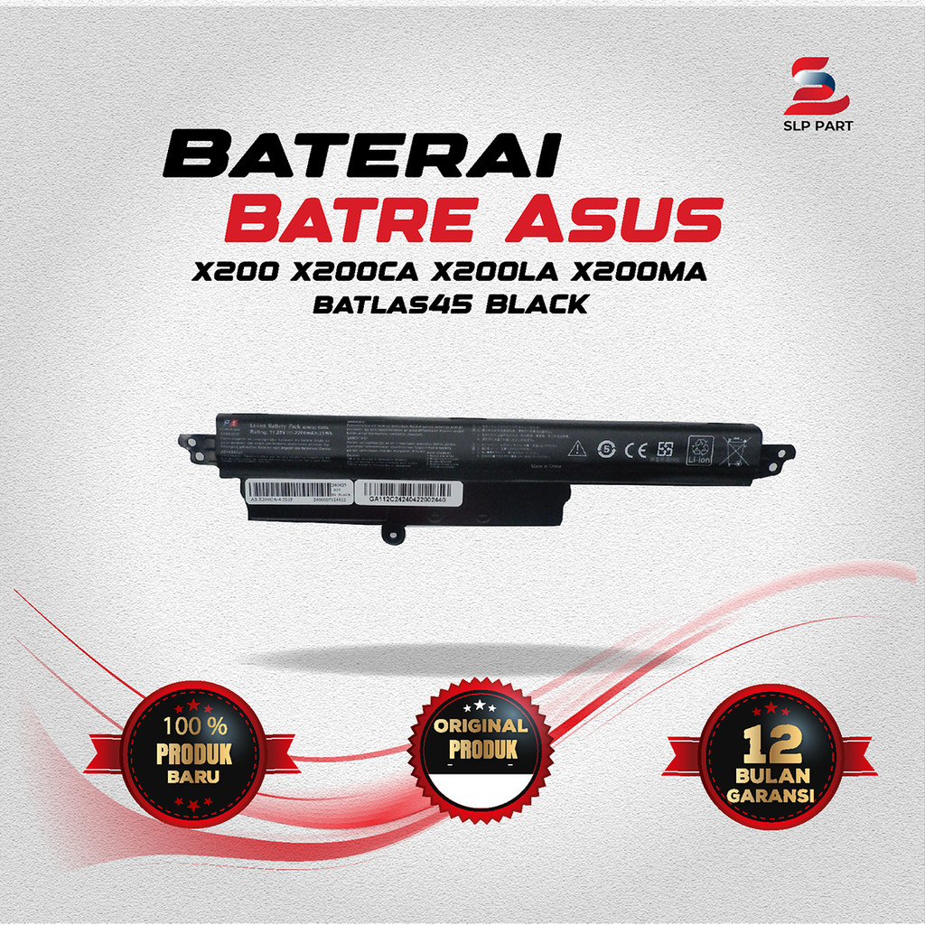 Baterai Asus x200 x200ca x200ma
