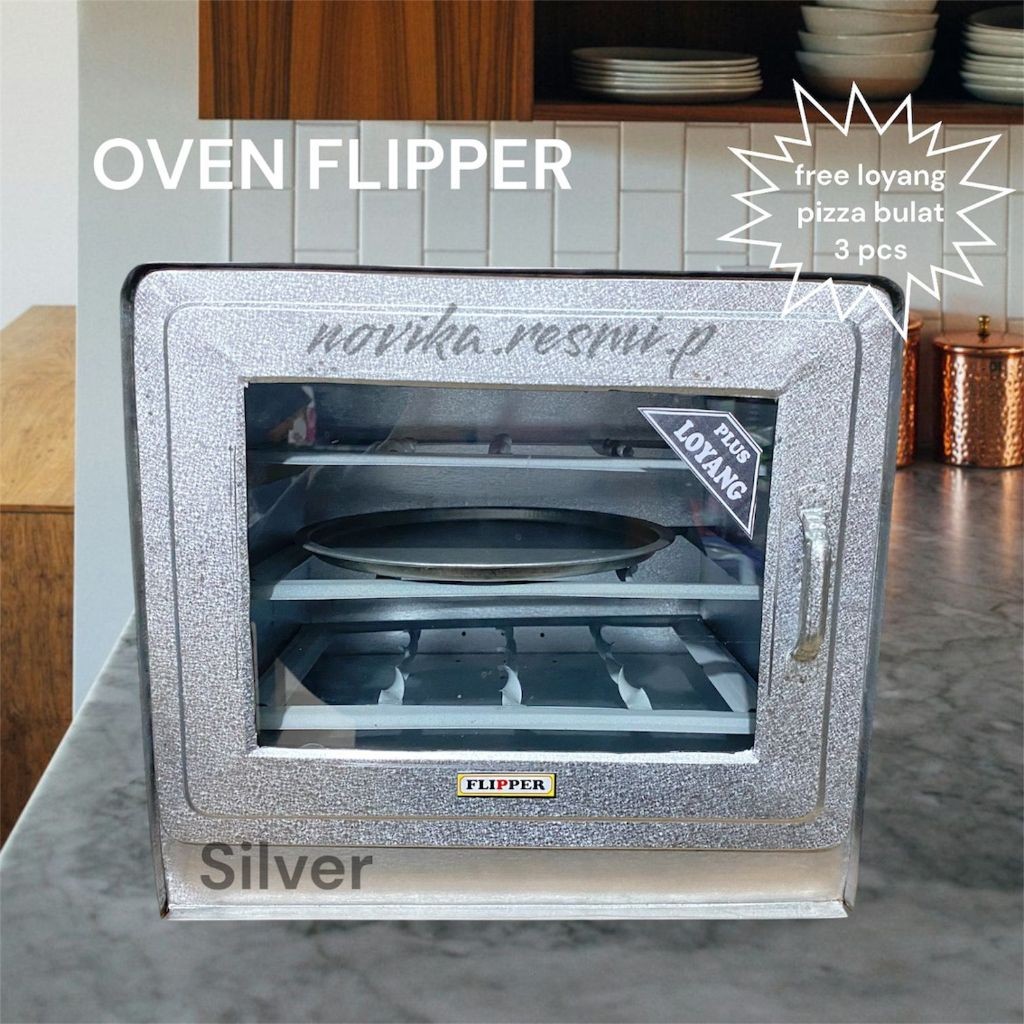 OVEN CAKE FLIPPER WARNA / OVEN TANGKRING / OVEN KOMPOR / OVEN DI ATAS KOMPOR WARNA CANTIIK