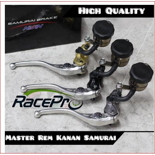 Master Rem Nissin Samurai Set Handle Rem Original Pnp GL Ninja R Cb