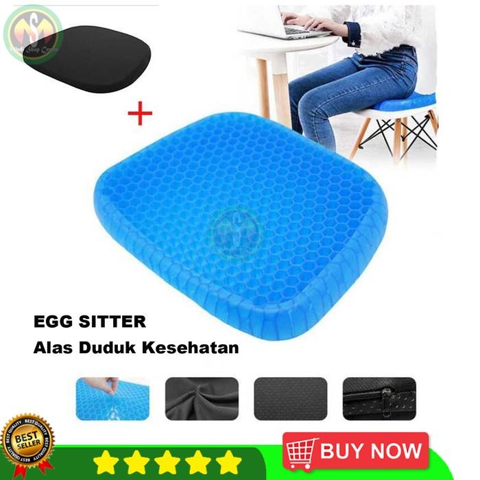 Alas Duduk Kesehatan Bantal Gel Empuk Dingin Anti Wasir Ambeien