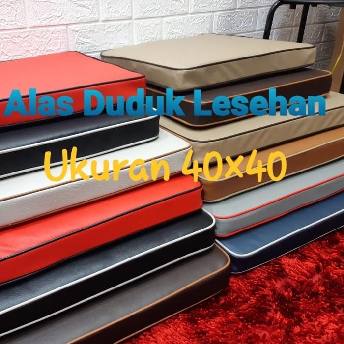 Alas Duduk Lesehan 4040, Bantal Alas Duduk Belajar, Alas Kursi Kayu