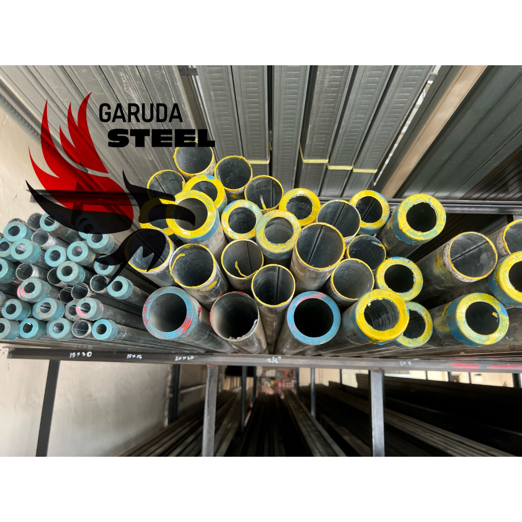 Pipa Besi Galvanis inch x1,2 mm