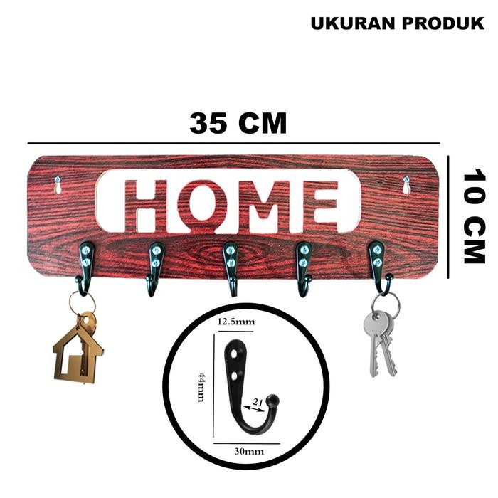 

TERMURAH 8.8 #WIBGAJIAN Produk Lokal Tempat Gantungan Kunci Dekorasi Perlengkapan Organizer Papan