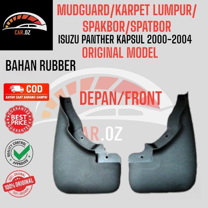 SALE  MUDGUARD/KARPET LUMPUR/SPAKBOR/SPATBOR MOBIL ISUZU PANTHER KAPSUL 2000-2004 ORIGINAL MODEL