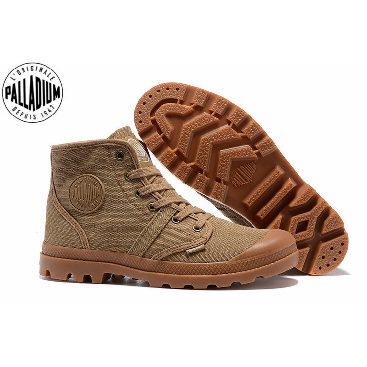 PALLADIUM PAMPA HI ORIGINALE TC Sneakers Classic Canvas Shoe Ankle Boots Fashion Casual Shoes 40-44