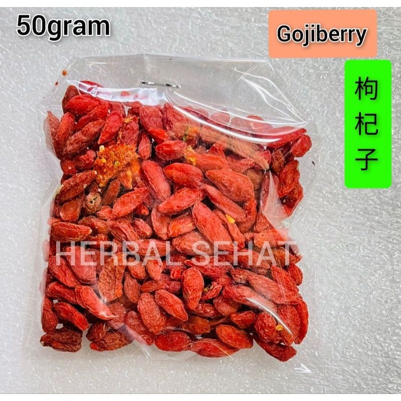 

Goji Berry 50-100 Gram Gojiberry / Kiche / Kice / Gou Qi / Qi Zi Wolf Berry - Quality PREMIUM