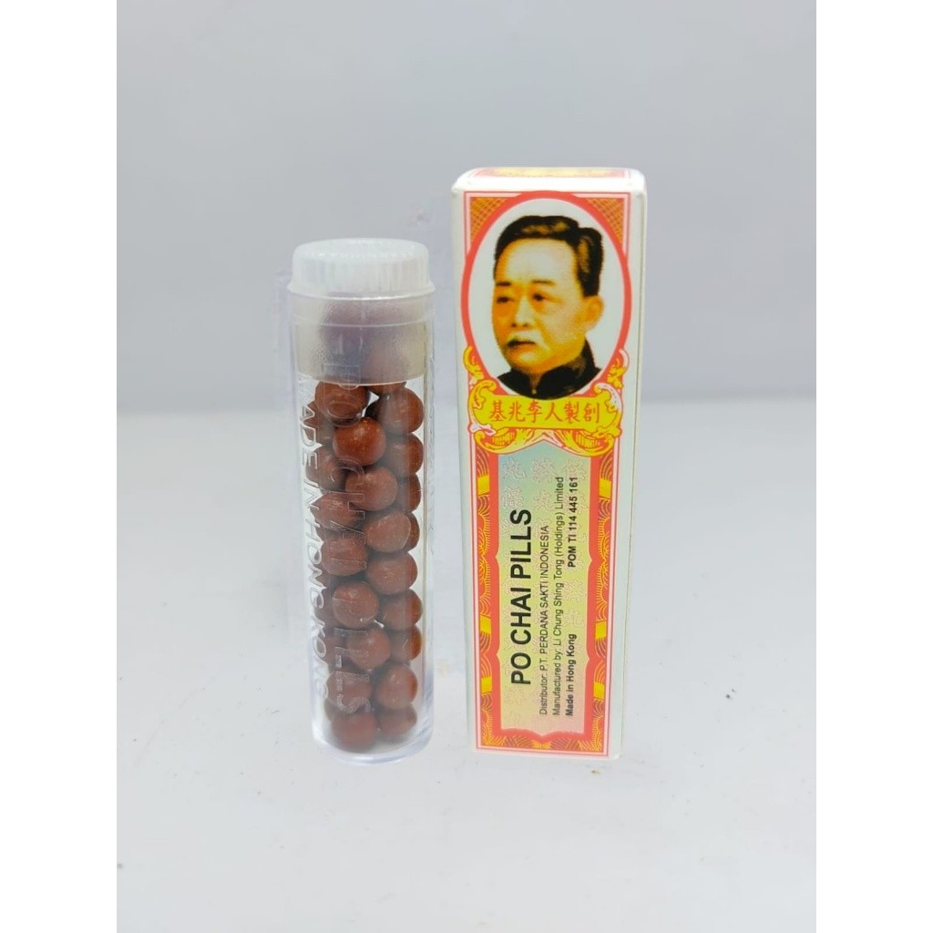 

1 Botol Po Chai Pills - Obat sakit perut, muntah, dll (Original Hongkong) PREMIUM