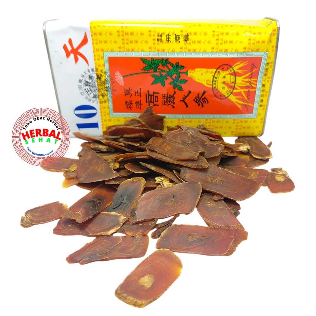 

Grade A Gao Li Shen 3.7 Gram - 410 / Korea Red Ginseng / Red kolesom / Kolesom PREMIUM