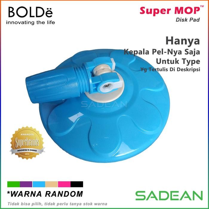 JTTOP" KEPALA PEL SUPER MOP BOLDE HEADMOP DISK PAD