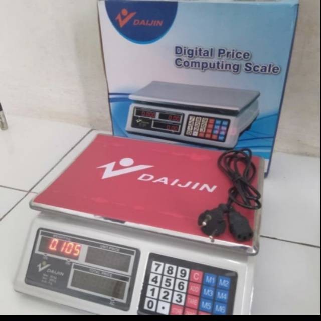 Timbangan digital 30 kg /timbangan digital buah 30 kg / timbangan Meja 30 kg