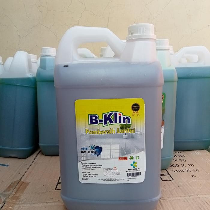 Baru Sabun Pembersih Lantai 5 Liter B-Klin / Floor Cleaner 5000 Ml B-Klin