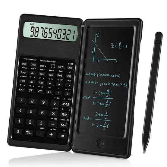 

Kalkulator Lipat Calculator ilmiah Scientific E-Writer LCD Note Pen S9