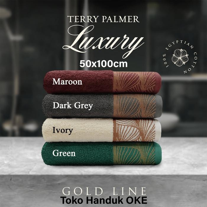 OKE Handuk Mandi Dewasa Terry Palmer LUXURY - GOLDLINE 50x100 550 gsm