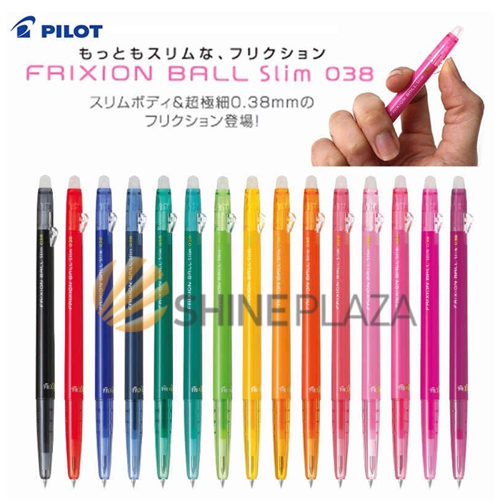 

Pulpen Frixion Pilot 0.38 - Pulpen Bisa Dihapus - Erasable Pen Frixion