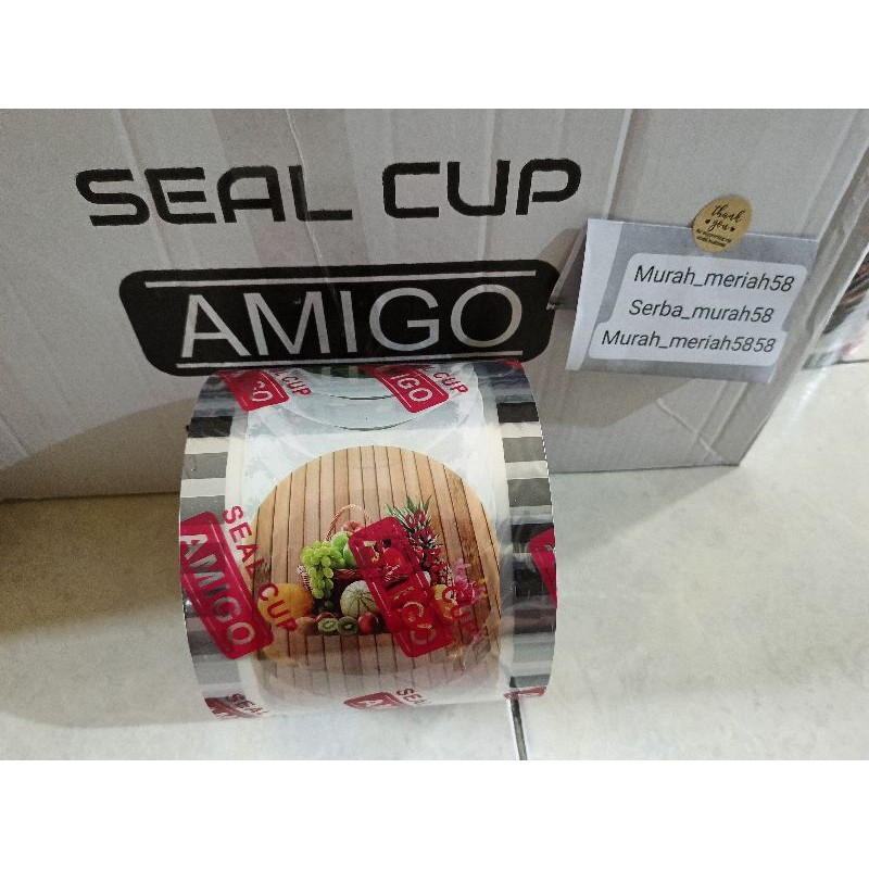 

Plastik Lid Cup Sealer isi 2.000 lembar