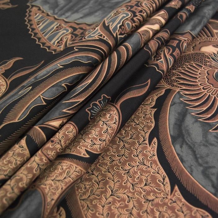 Enzy Batik Kain Batik Ranawijaya - Black