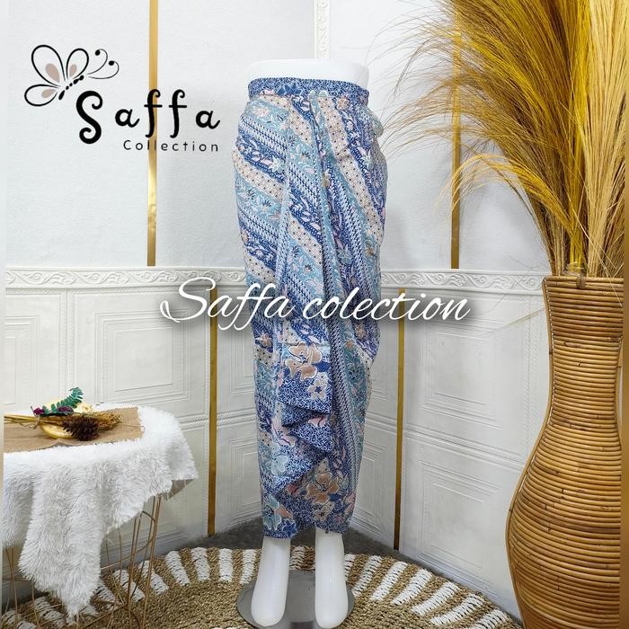 Rok Rempel Batik / Rok Rempel Batik Karet / Rok Lilit Instan