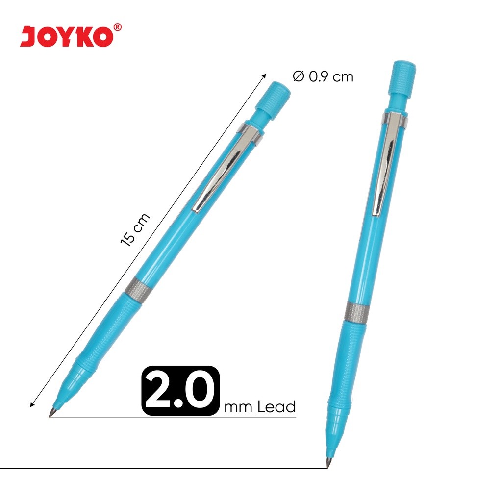 

(12 pcs grosir)- Mekanik 2B Mechanic Pencil MP-21 2.0 mm - 2B murah