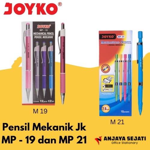 

Pensil Mekanik Joyko MP - 19 dan MP 21 Perlusin (12pcs)