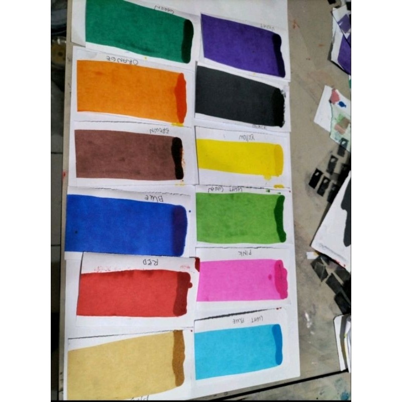 

tinta stampel flash,warna ungu