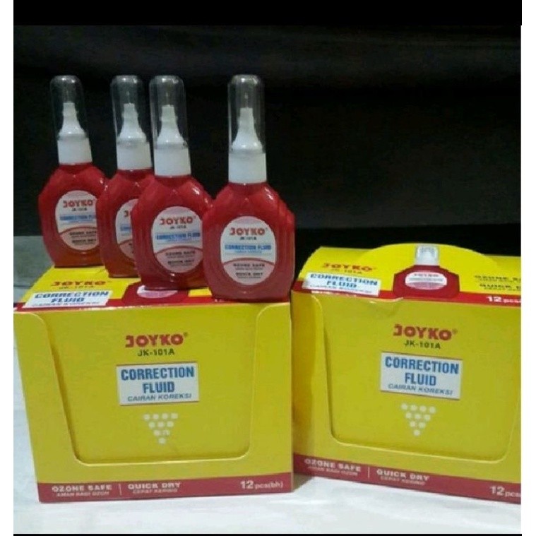 

Tipe X JOYKO JK-101A CORRECTION FLUID / 6 pcs