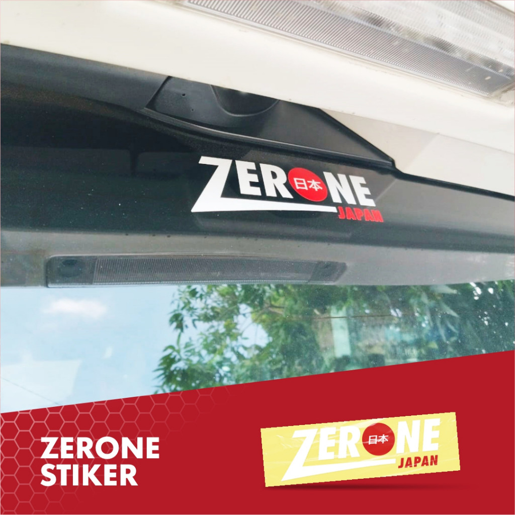 STICKER KENDARAAN ZERONE JAPAN