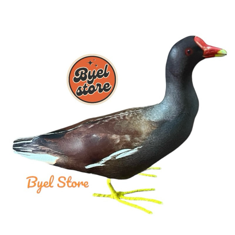 Jontrot Burung Mandar Batu - Patung Decoy Burung Mandar