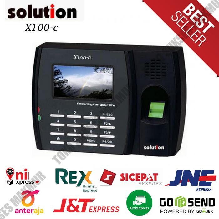 TERBARU Solution X100C Mesin Absensi Finger Print