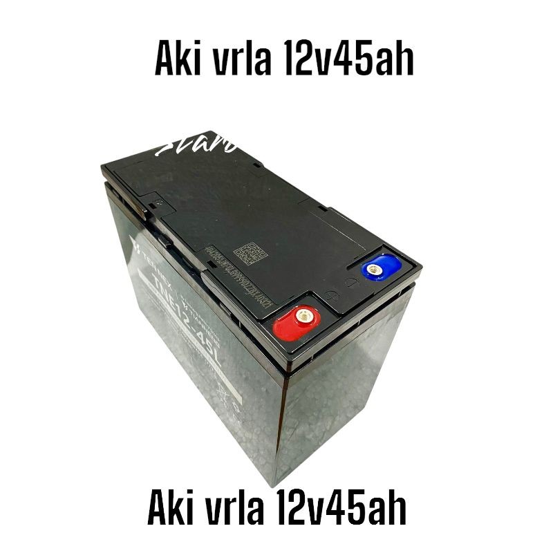Aki Vrla Ups 12v 45ah TN Aki Solar Panel 12v 45Ampere