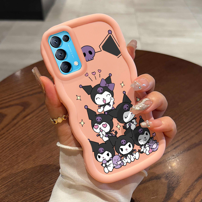 Casing Hp Untuk OPPO Reno 5 4G Reno 5 5G Reno 5K 5G Reno 6 4G  Find X3 Lite Case Casing pola Kelinci