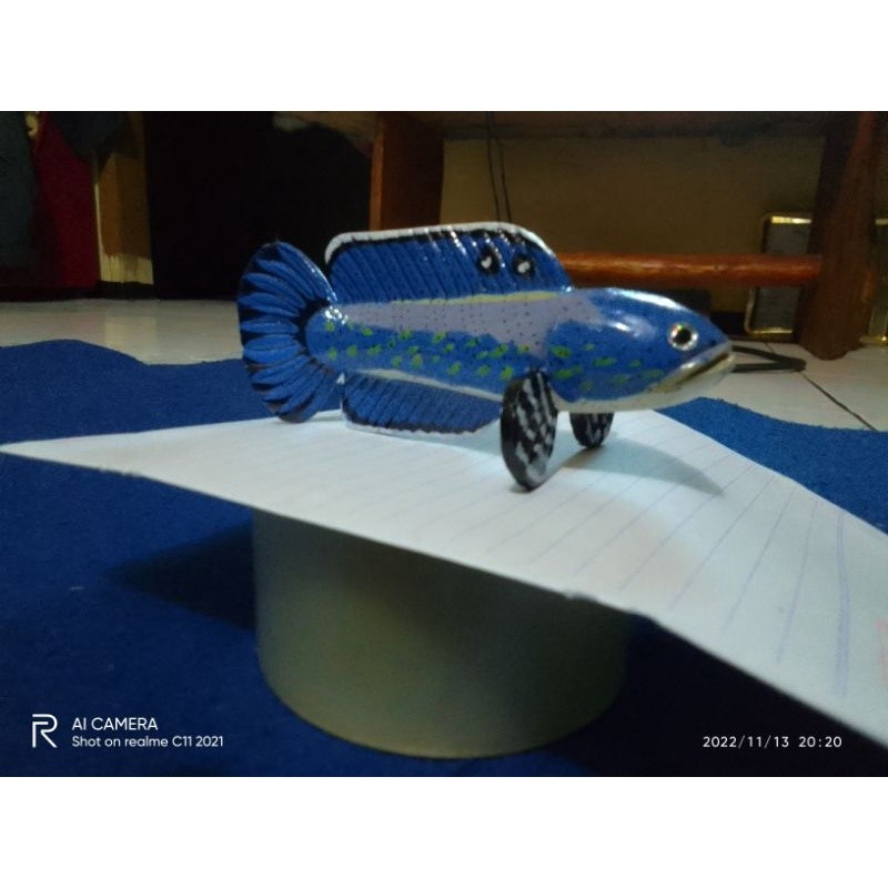 patung chana/ patung ikan chana