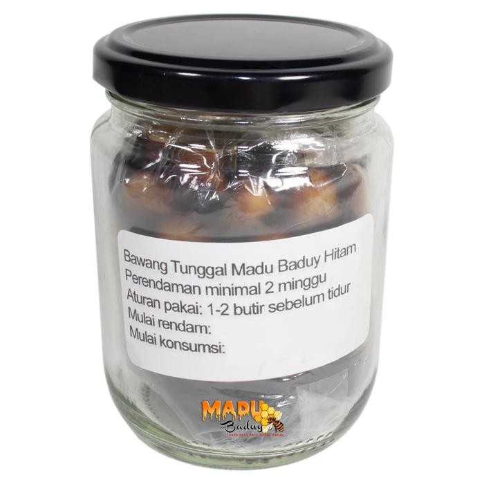 Bawang Putih Tunggal Lanang Madu Hitam Asli Murni Hutan Baduy 250gram