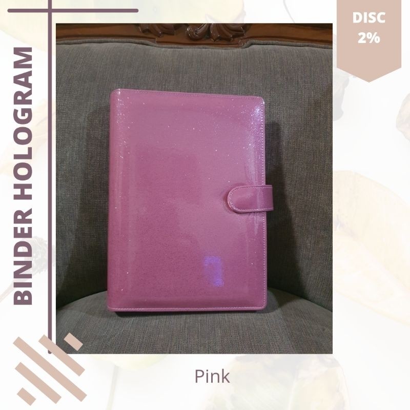 

Binder Hologram Gliter Laminasi A5 / B5